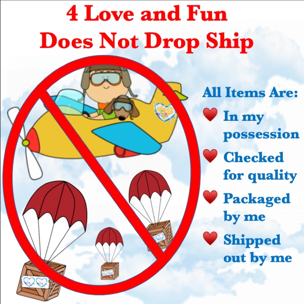 Items Come Directly From 4 Love and Fun! 🥰🥳🙌🏼